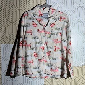 Nick & Nora Playful Flamingo Sleepwear